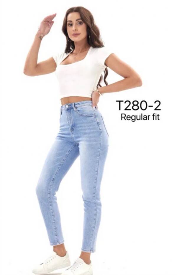 Spodnie damskie jeans Roz 26-31, 1 Kolor Paczka 10 szt
