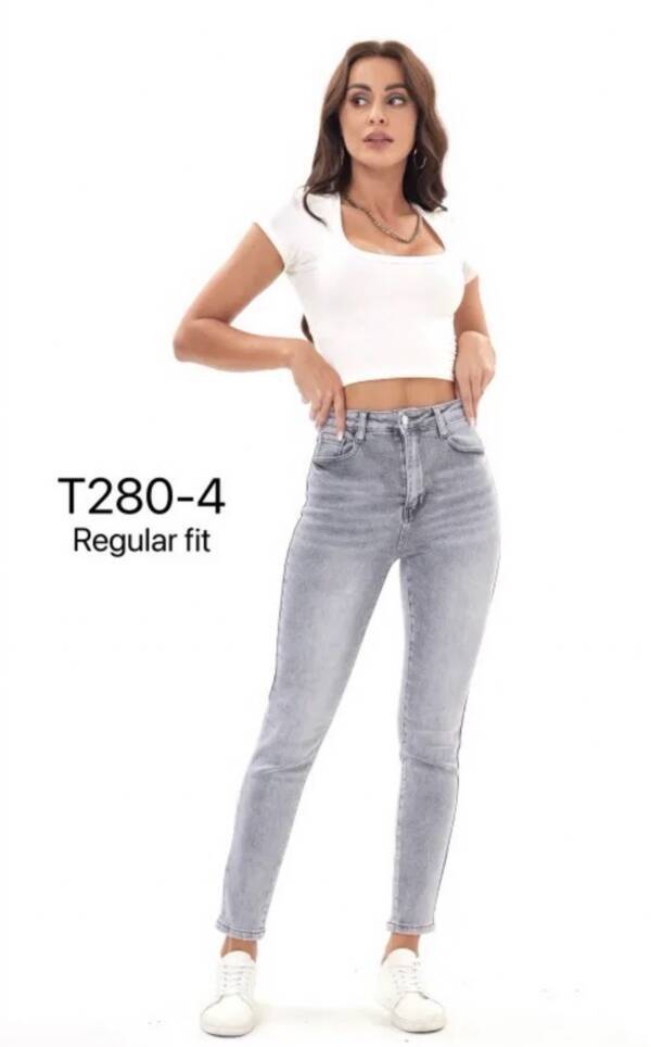 Spodnie damskie jeans Roz 26-31, 1 Kolor Paczka 10 szt