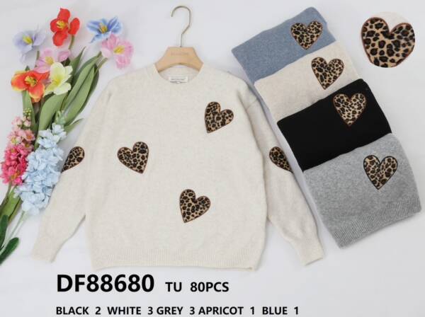 Swetry  damskie (Francja produkt) Roz Standard, Mix kolor, Paszka 8 szt