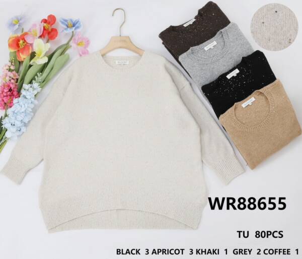 Swetry  damskie (Francja produkt) Roz Standard, Mix kolor, Paszka 8 szt