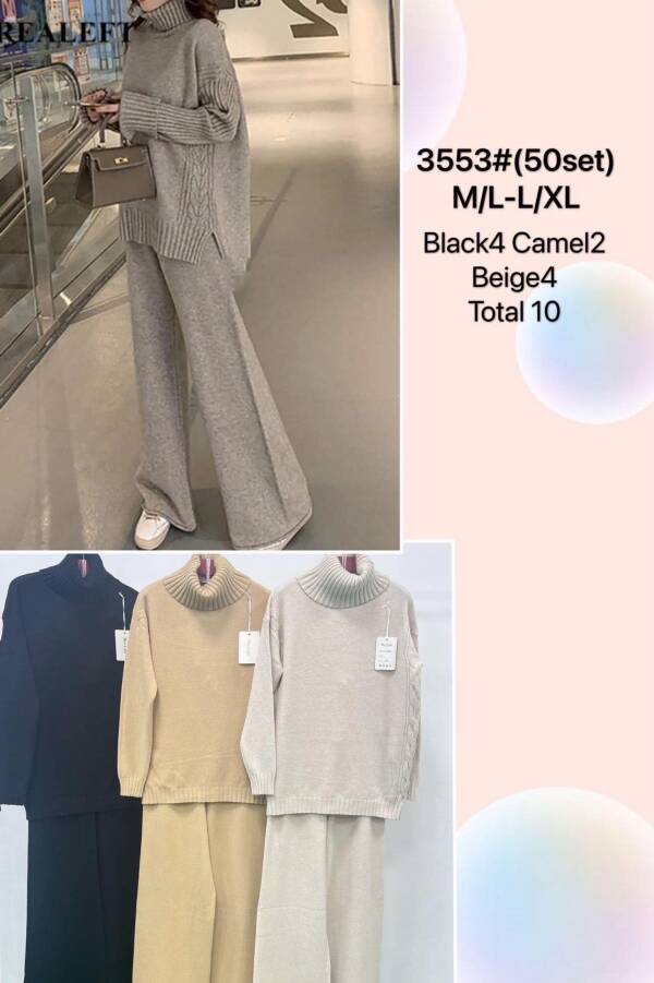Komplet damskie Roz M/L-L/XL, Mix kolor, Paszka 12 szt