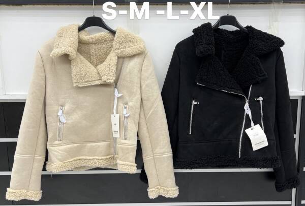 Kurtka alpaka (Włoskie produkt) Roz S-M-L-XL, Mix kolor Paczka 5 szt