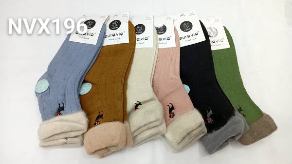 Skarpety damskie Roz 35-42, Mix kolor Paczka 40 szt