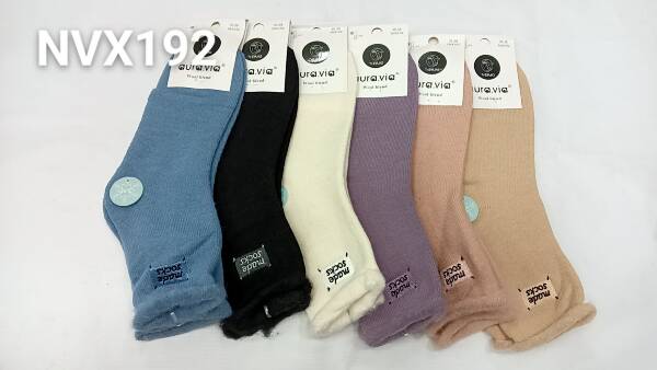 Skarpety damskie Roz 35-42, Mix kolor Paczka 40 szt