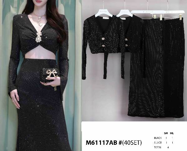 Komplet  damskie (Francja produkt) Roz S/M-L/XL, Mix kolor, Paszka 8 szt