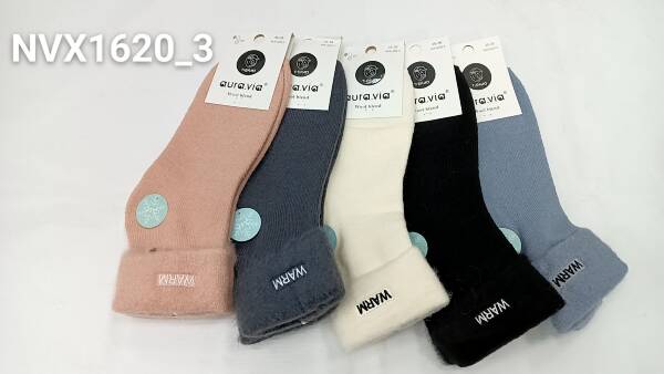 Skarpety damskie Roz 35-42, Mix kolor Paczka 40 szt