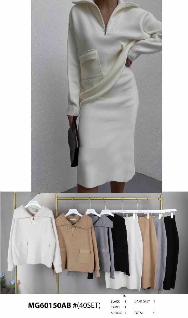 Komplet damskie (Francja produkt) Roz Standard, Mix kolor, Paszka  4 szt