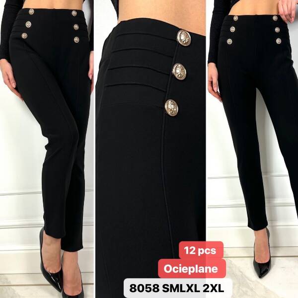 Leginsy damskie Roz S-2XL, 1 Kolor Paczka 12 szt
