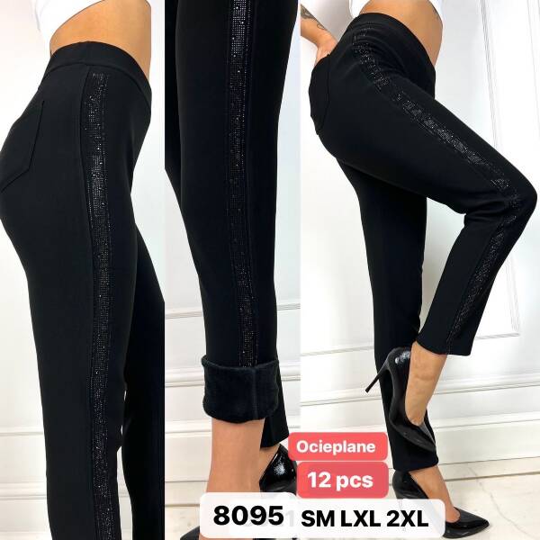 Leginsy damskie Roz S-2XL, 1 Kolor Paczka 12 szt