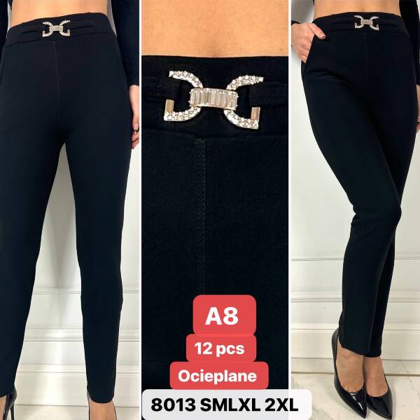 Leginsy damskie Roz S-2XL, 1 Kolor Paczka 12 szt