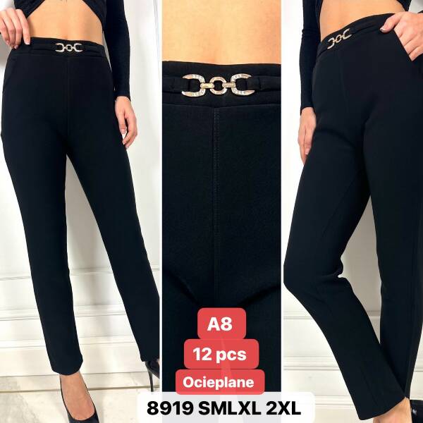 Leginsy damskie Roz S-2XL, 1 Kolor Paczka 12 szt