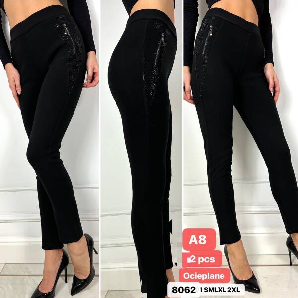 Leginsy damskie Roz S-2XL, 1 Kolor Paczka 12 szt