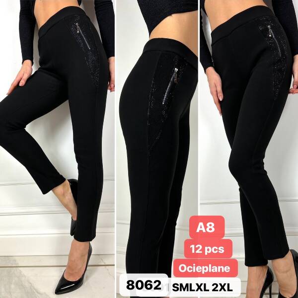 Leginsy damskie Roz S-2XL, 1 Kolor Paczka 12 szt