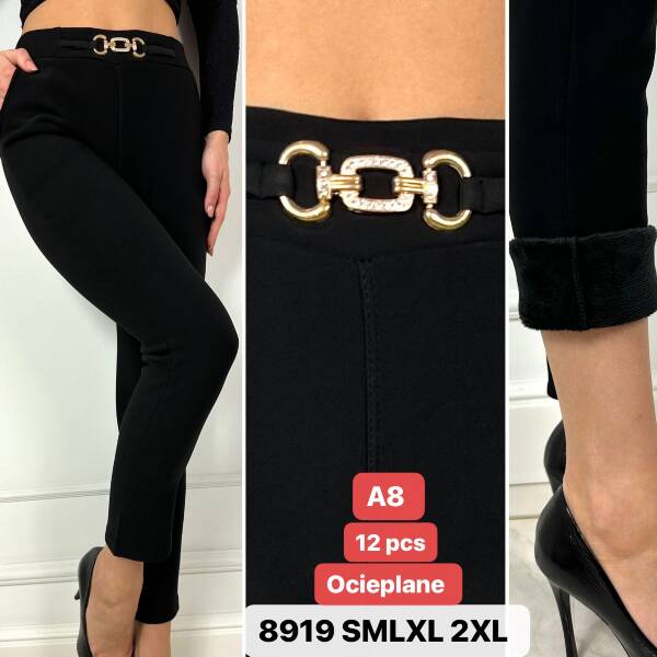 Leginsy damskie Roz S-2XL, 1 Kolor Paczka 12 szt