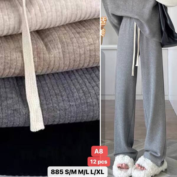 Spodnie damskie Roz S-2XL Mix kolor Paczka 12 szt