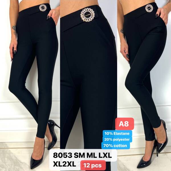 Leginsy damskie Roz S-2XL, 1 Kolor Paczka 12 szt