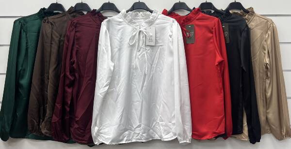 Bluzki damskie (Włoskie produkt) Roz Standard Mix kolor Paczka 5 szt