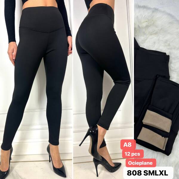 Leginsy damskie Roz S-XL, 1 Kolor Paczka 12 szt
