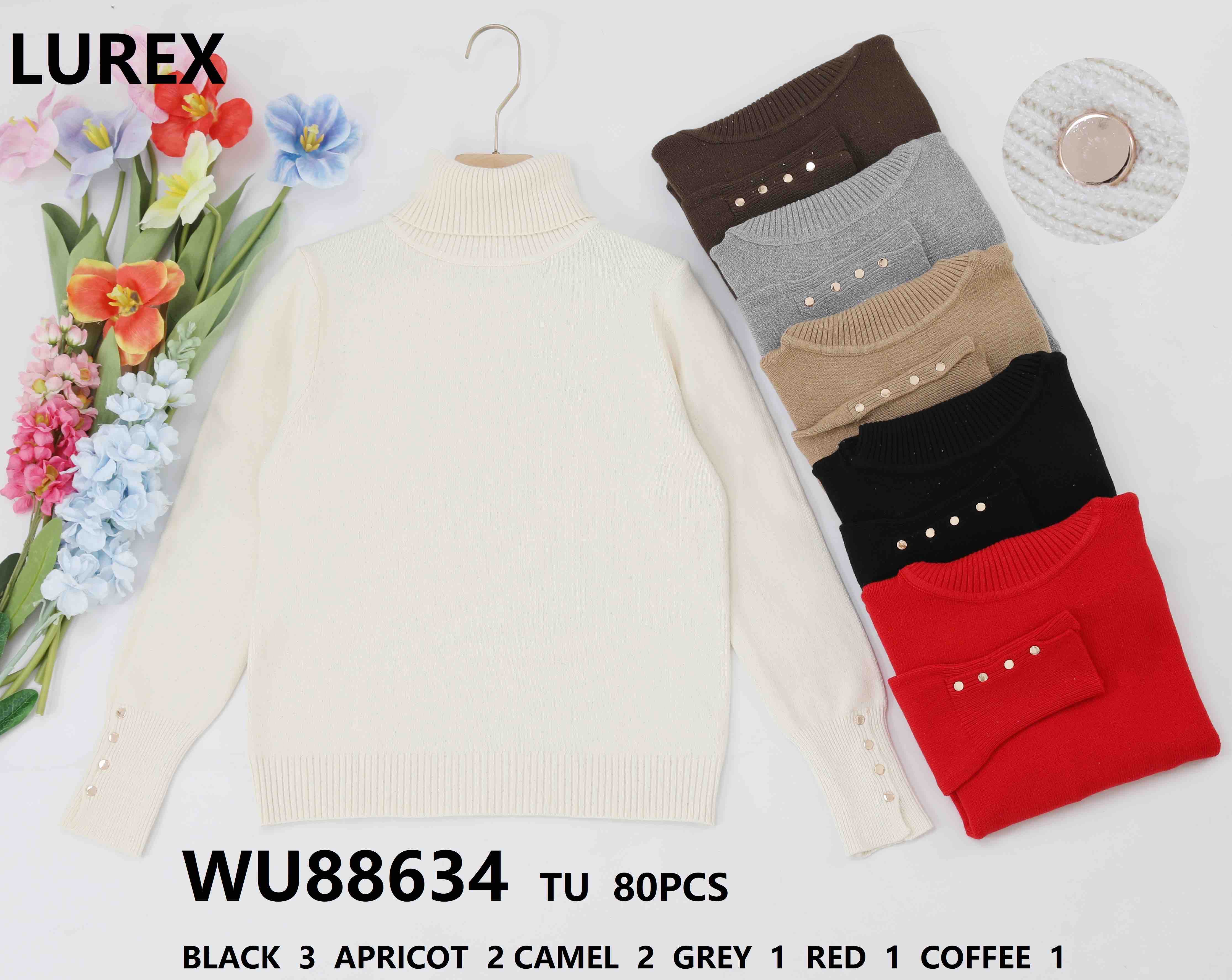 Swetry damskie (Francja produkt) Roz Standard, Mix kolor, Paszka 8 szt