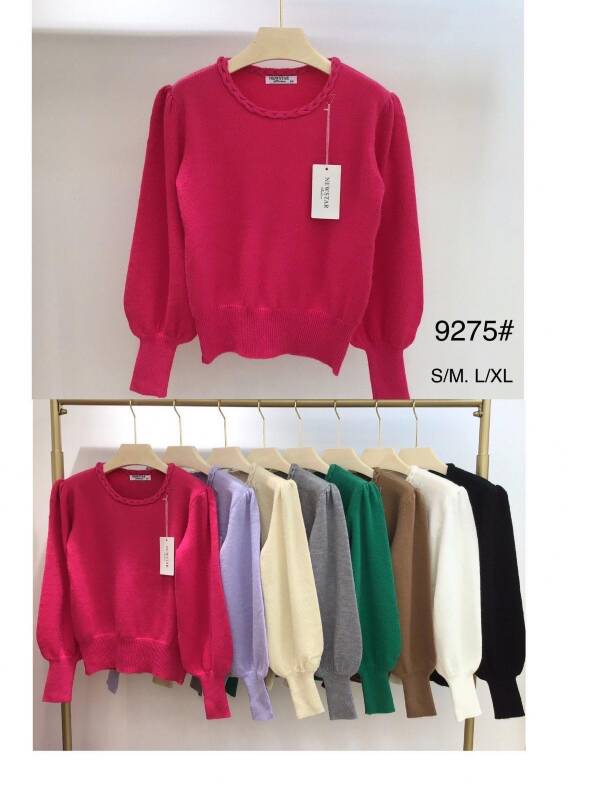 Swetry damskie Roz S/M-L/XL, Mix Kolor Paczka 12 szt