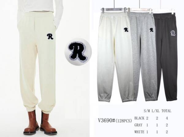 Spodnie damskie (Francja produkt) Roz S/M-L/XL, Mix kolor, Paszka 10 szt