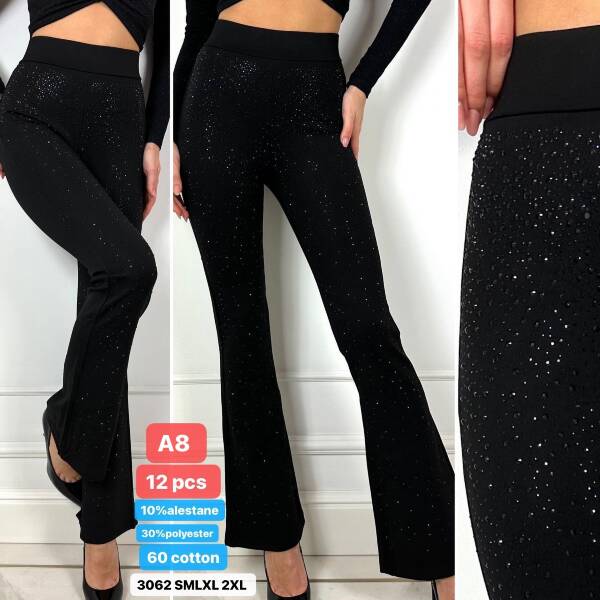 Leginsy damskie Roz S-2XL, 1 Kolor Paczka 12 szt