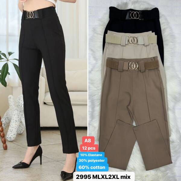 Leginsy damskie Roz M-2XL, Mix Kolor Paczka 12 szt