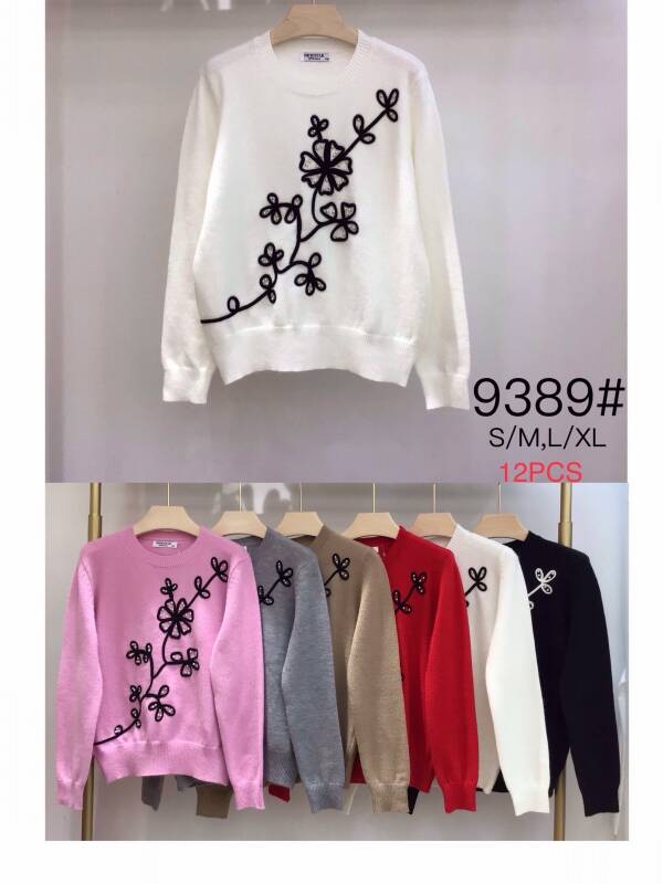 Swetry damskie Roz S/M-L/XL, Mix Kolor Paczka 12 szt