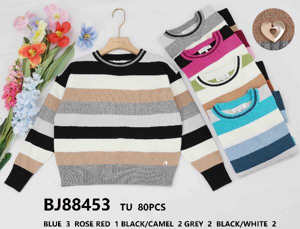 Swetry damskie (Francja produkt) Roz Standard, Mix kolor, Paszka 10 szt