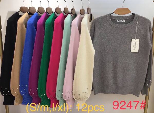 Swetry damskie Roz S/M-L/XL, Mix Kolor Paczka 12 szt