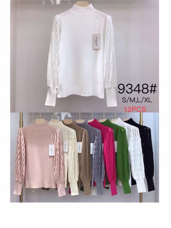 Swetry damskie Roz S/M-L/XL, Mix Kolor Paczka 12 szt