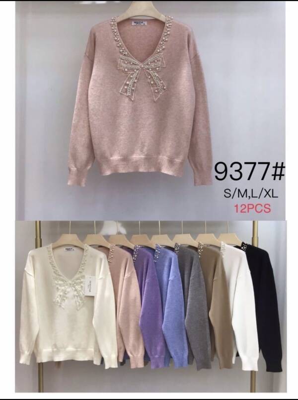 Swetry damskie Roz S/M-L/XL, Mix Kolor Paczka 12 szt