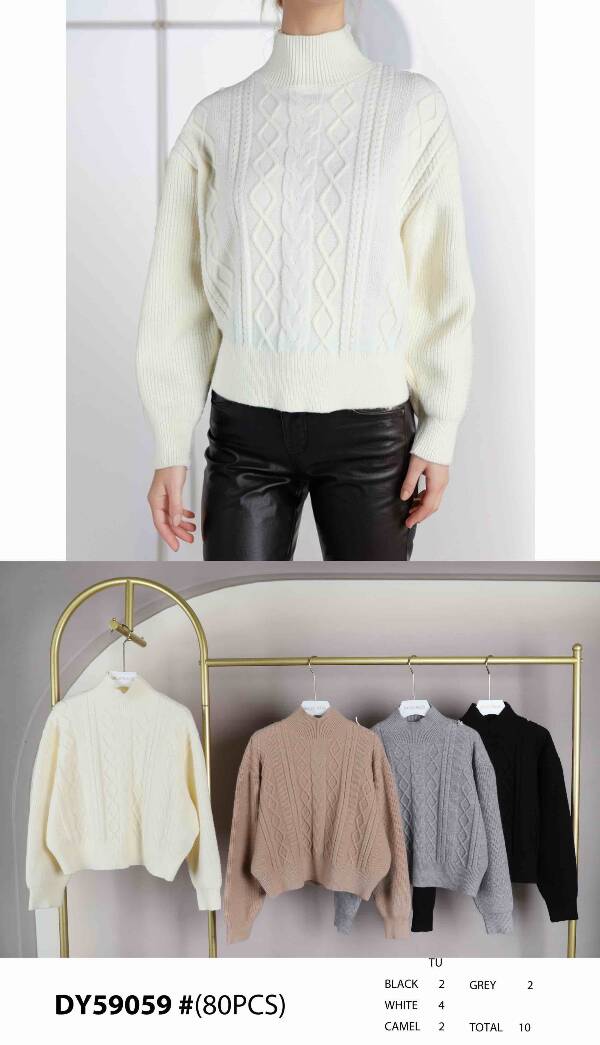 Swetry damskie (Francja produkt) Roz Standard, Mix kolor, Paszka 10 szt