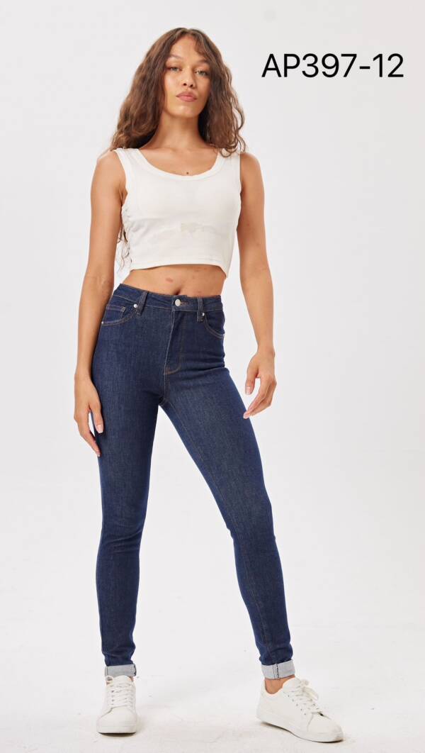Spodnie damskie jeans Roz XS-XL, 1 Kolor Paczka 10 szt