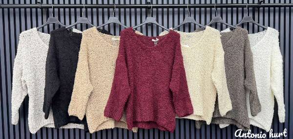 Swetry damskie Roz Standard, Mix Kolor Paczka 10 szt