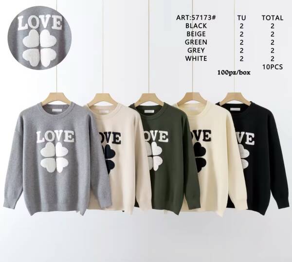 Swetry damskie Roz S/M-L/XL, Mix Kolor Paczka 10 szt