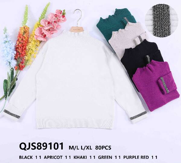 Swetry damskie (Francja produkt) Roz M/L-L/XL, Mix kolor, Paszka  10 szt