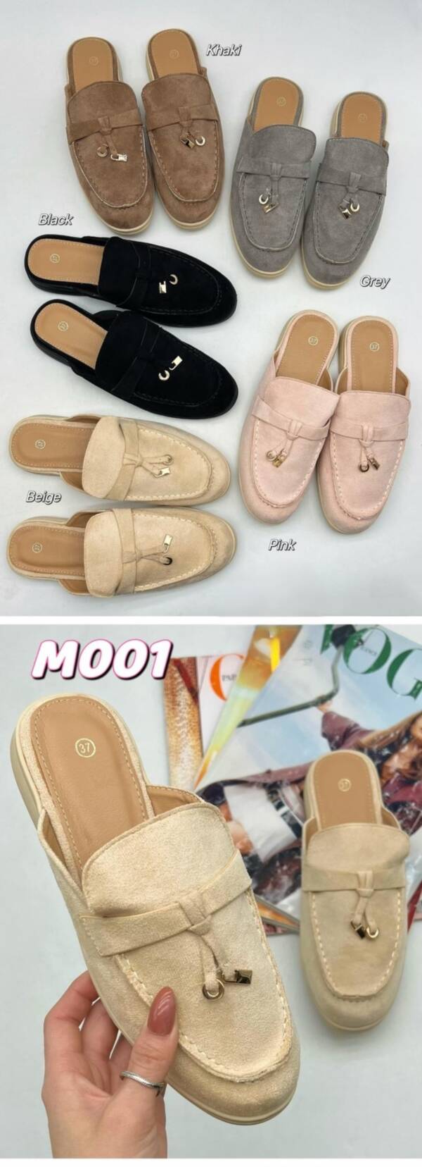 Klapki damskie 36-41/ 12 par