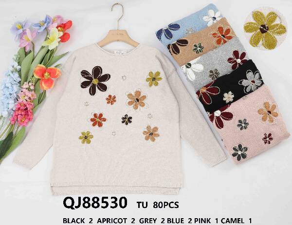 Swetry damskie (Francja produkt) Roz Standard, Mix kolor, Paszka 10 szt