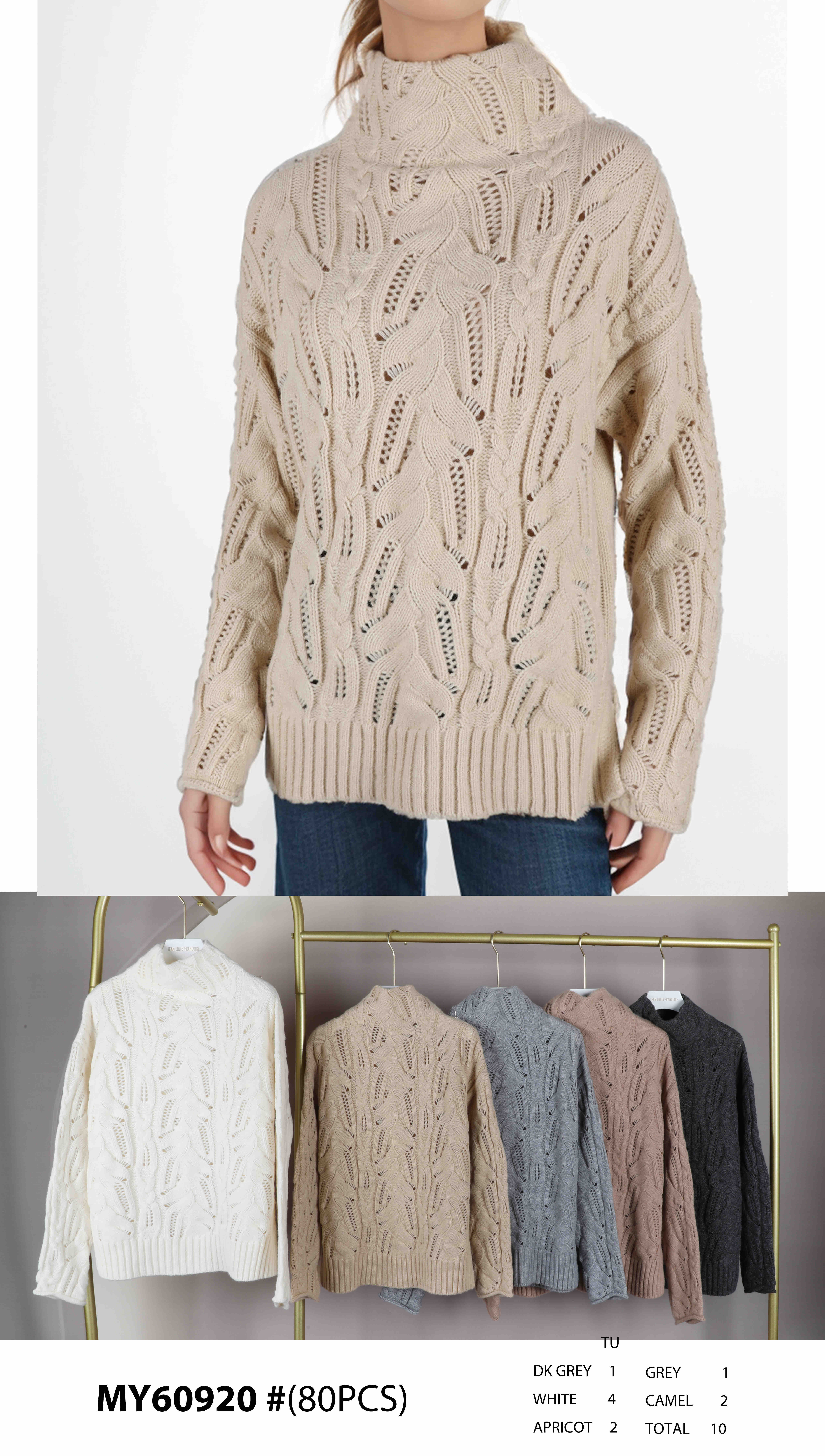 Swetry damskie (Francja produkt) Roz Standard, Mix kolor, Paszka 8 szt