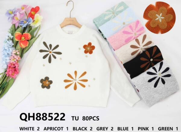 Swetry damskie (Francja produkt) Roz Standard, Mix kolor, Paszka 10 szt