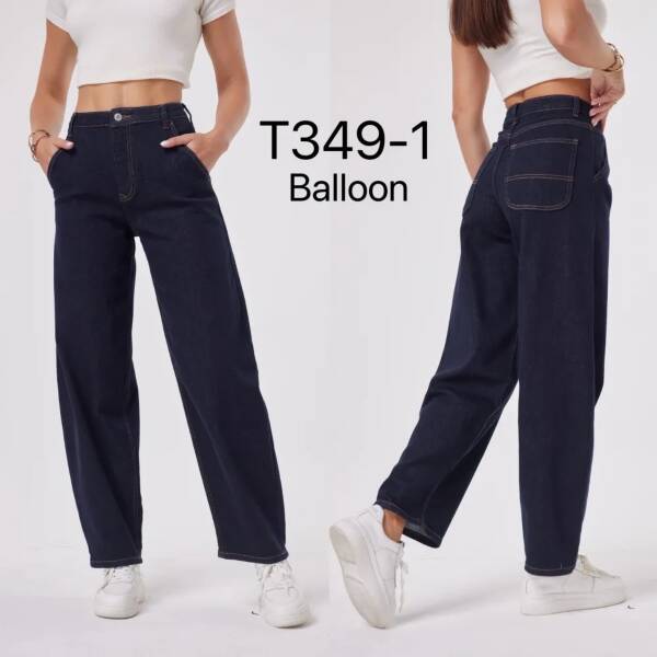 Spodnie damskie jeans Roz XS-XL, 1 Kolor Paczka 10 szt