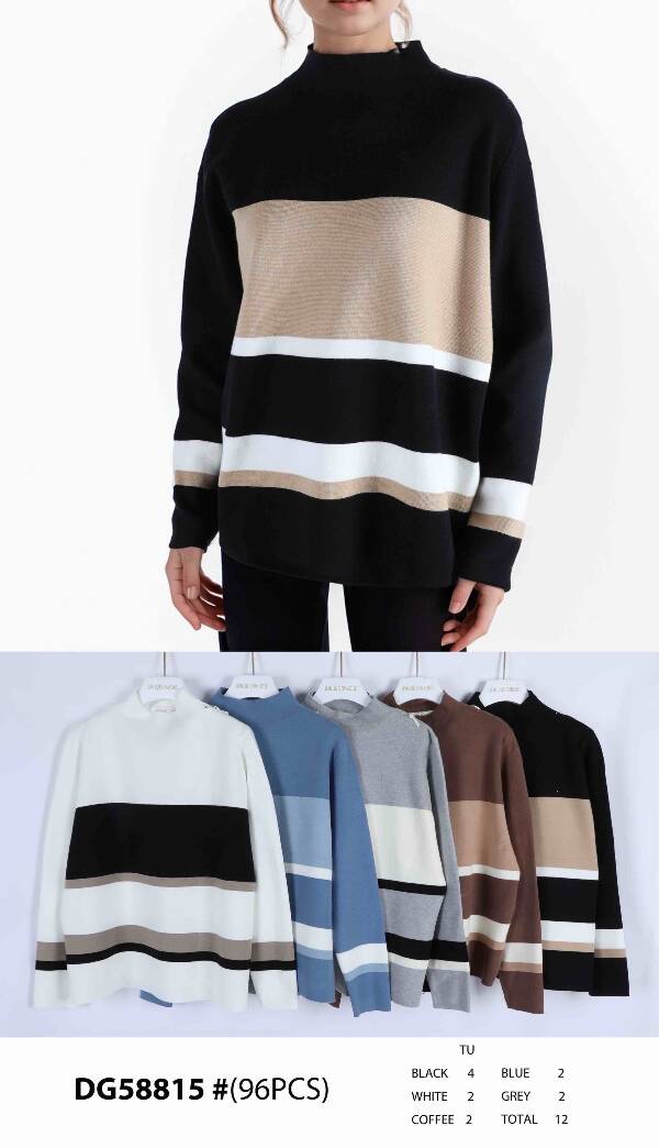 Swetry damskie (Francja produkt) Roz Standard, Mix kolor, Paszka 12 szt
