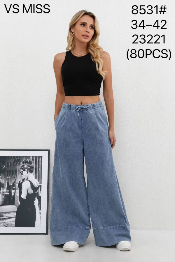 Spodnie damskie jeans Roz 34-42, 1 Kolor Paczka 10 szt
