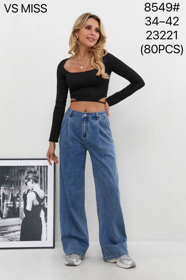 Spodnie damskie jeans Roz 34-42, 1 Kolor Paczka 10 szt