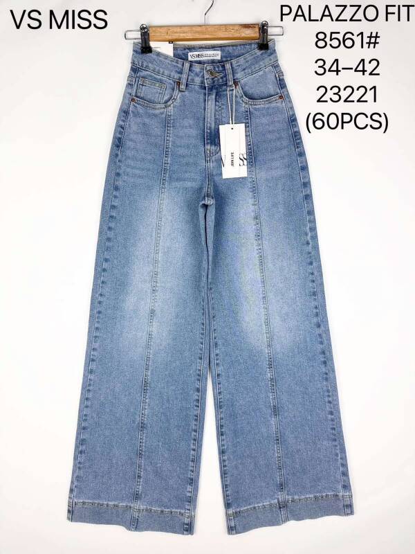 Spodnie damskie jeans Roz 34-42, 1 Kolor Paczka 10 szt