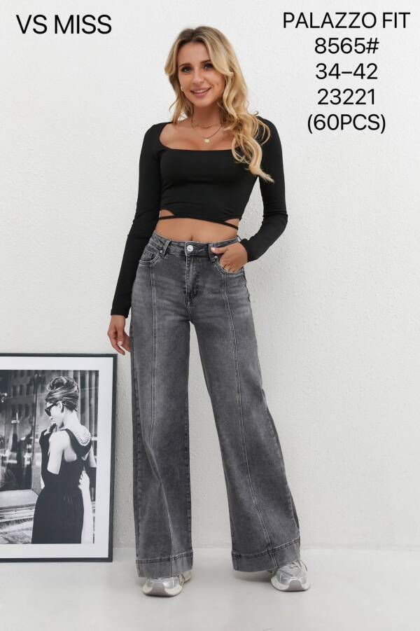 Spodnie damskie jeans Roz 34-42, 1 Kolor Paczka 10 szt
