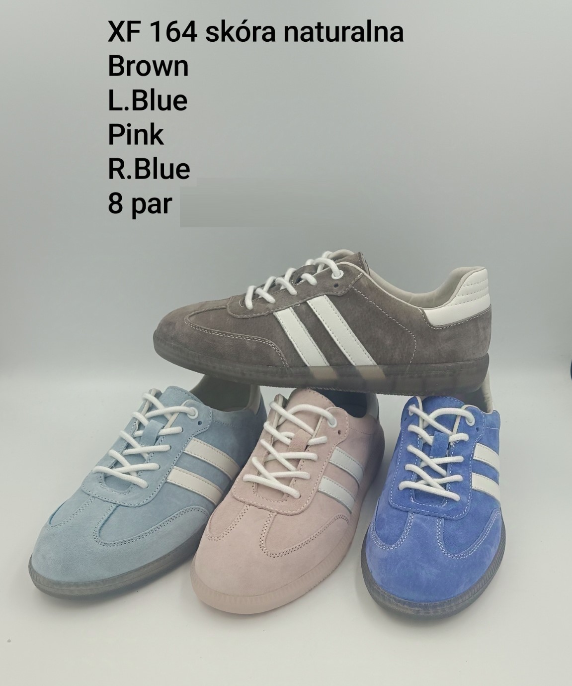 Buty sportowe damskie  36-41/ 12 par