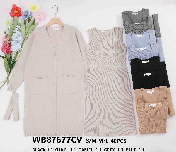 Komplet damskie (Francja produkt) Roz S/M-L/XL, Mix kolor, Paszka  10 szt