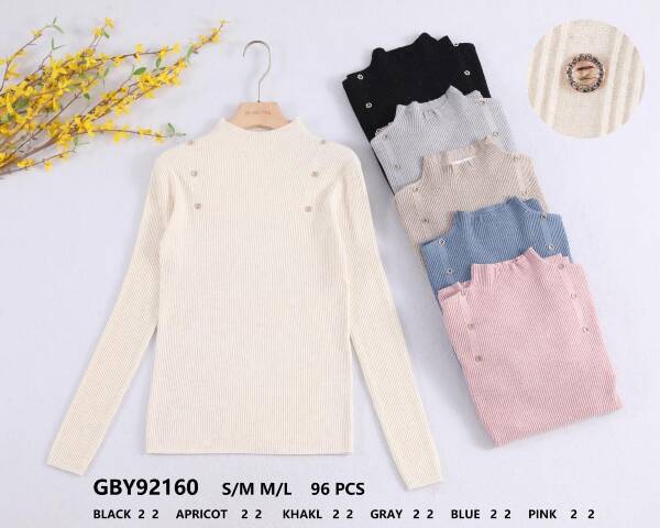 Swetry damskie (Francja produkt) Roz S/M-L/XL, Mix kolor, Paszka 20 szt